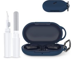 Siliconen beschermhoes, compatibel met Anker Soundcore V20i, stootvaste beschermhoes inclusief karabijnhaak en - ShopVlot