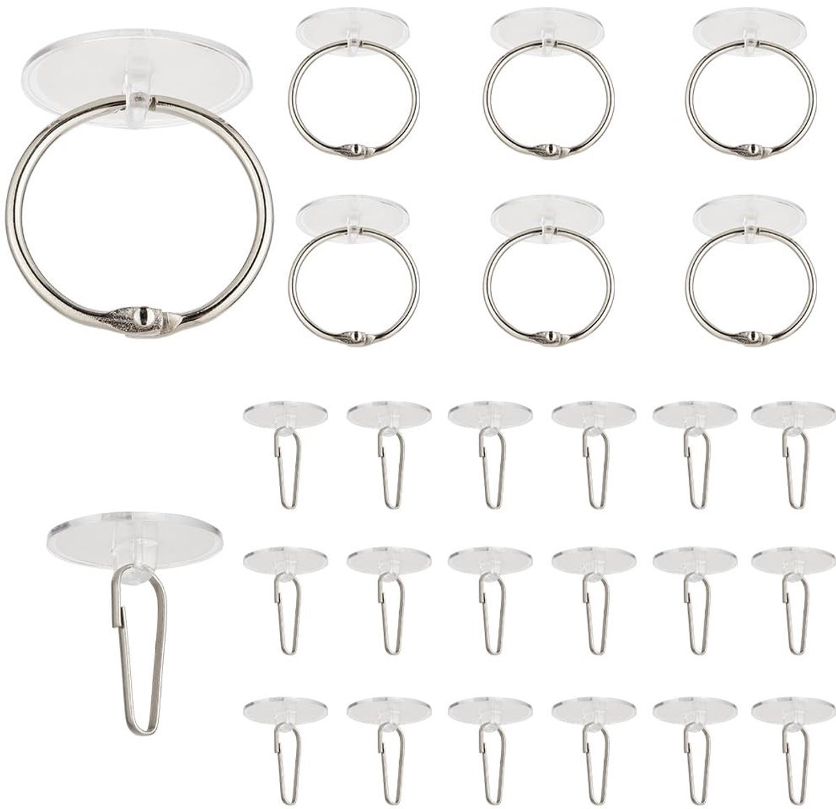 Solidchoice - 40 Sets Zelfklevende Wandhaken voor Feestdecoratie