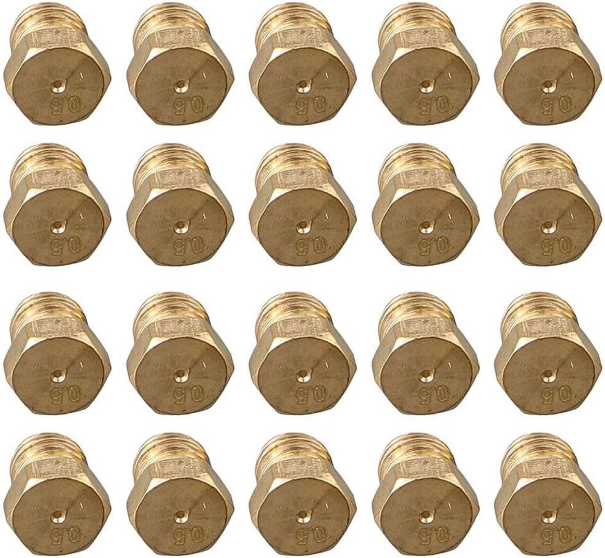 20pcs Burner Nozzle, 0.5mm Burner Gas Hob For LPG Conversion Kit Jets Replacement Nozzles - ShopVlot