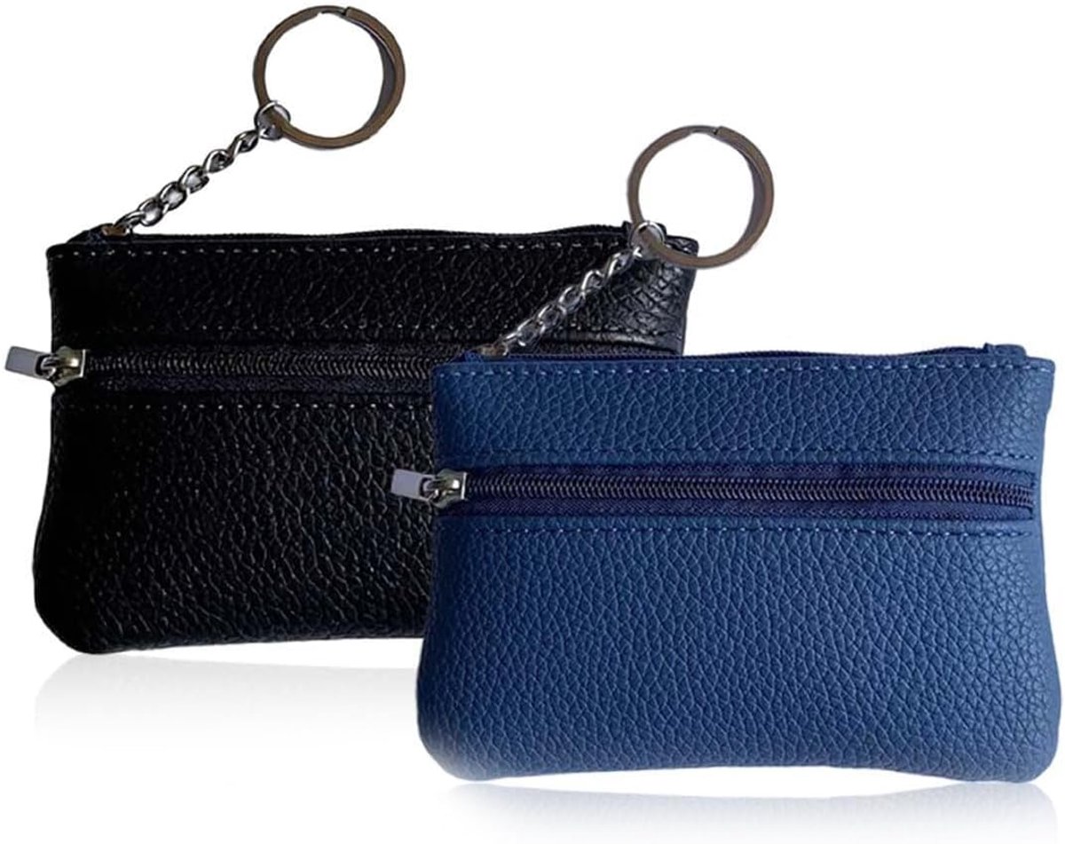 Key Bag, 2 x Key Binders, Key Case, Coin Compartment with 2 Separate Compartments, Mini Key Case, Key Bag for Men and - ShopVlot