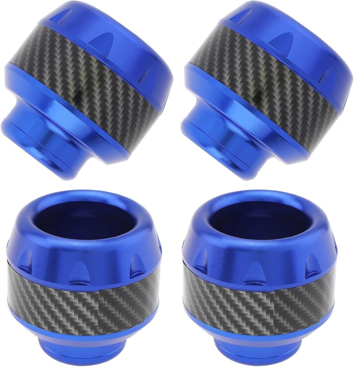 Windance 4pcs Fork Frame Sliders Wheel Crash Protector Fall Protection Universal for Motorcycles Motorcycles Moped - ShopVlot