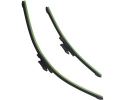 Ruitenwisserbladen - Auto Accessoires - Veilig Rijden - Aerodynamische Spoiler - 26" + 21" - Zwart