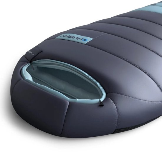 Husky mummyslaapzak dons Drape 2024 -20°C - 220 cm - Blauw van Husky — afbeelding 3