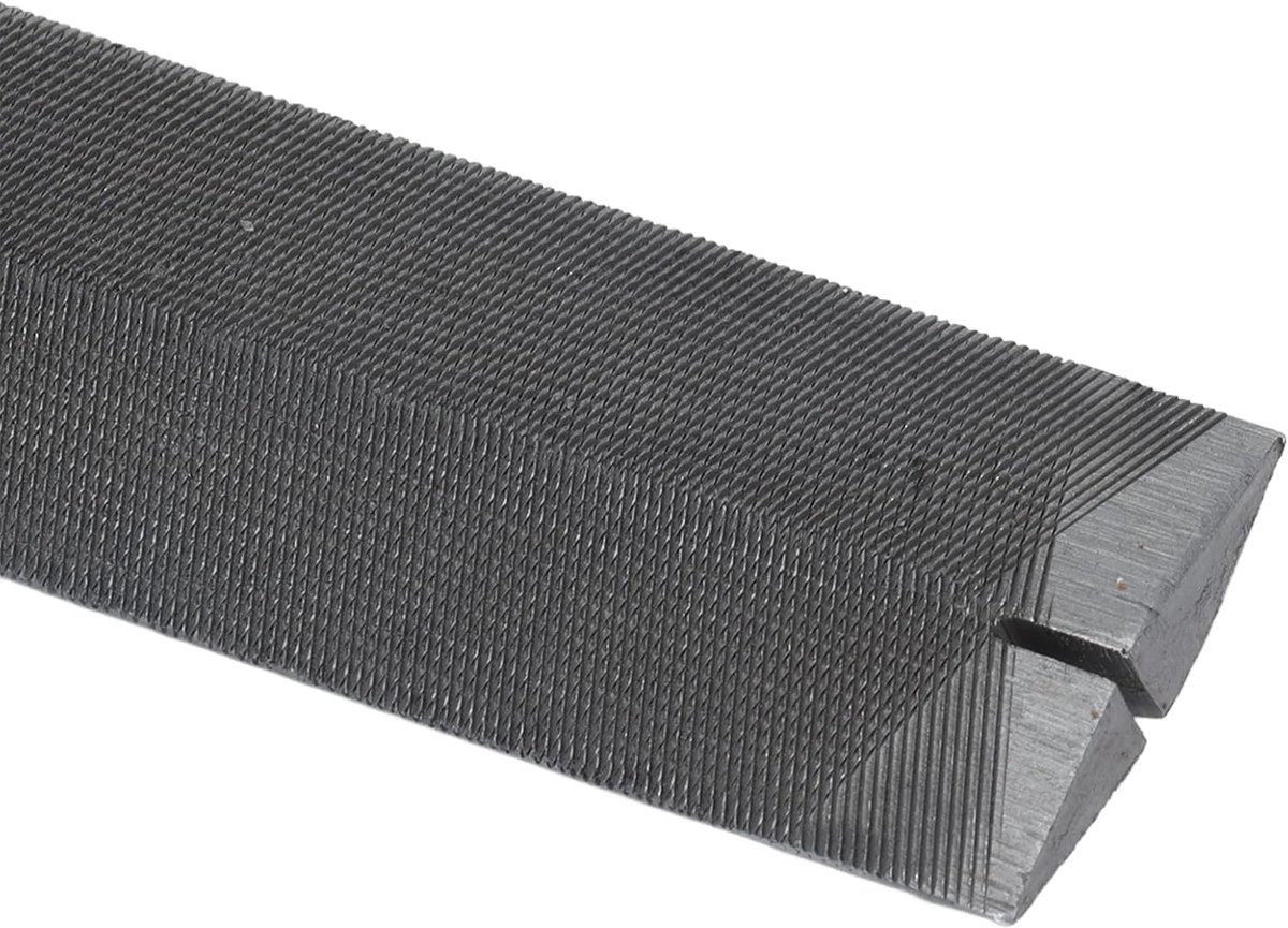 Metaalvijl - Fijne tanden - Houtbewerking - Ergonomisch ontwerp - 6 inch - Zwart