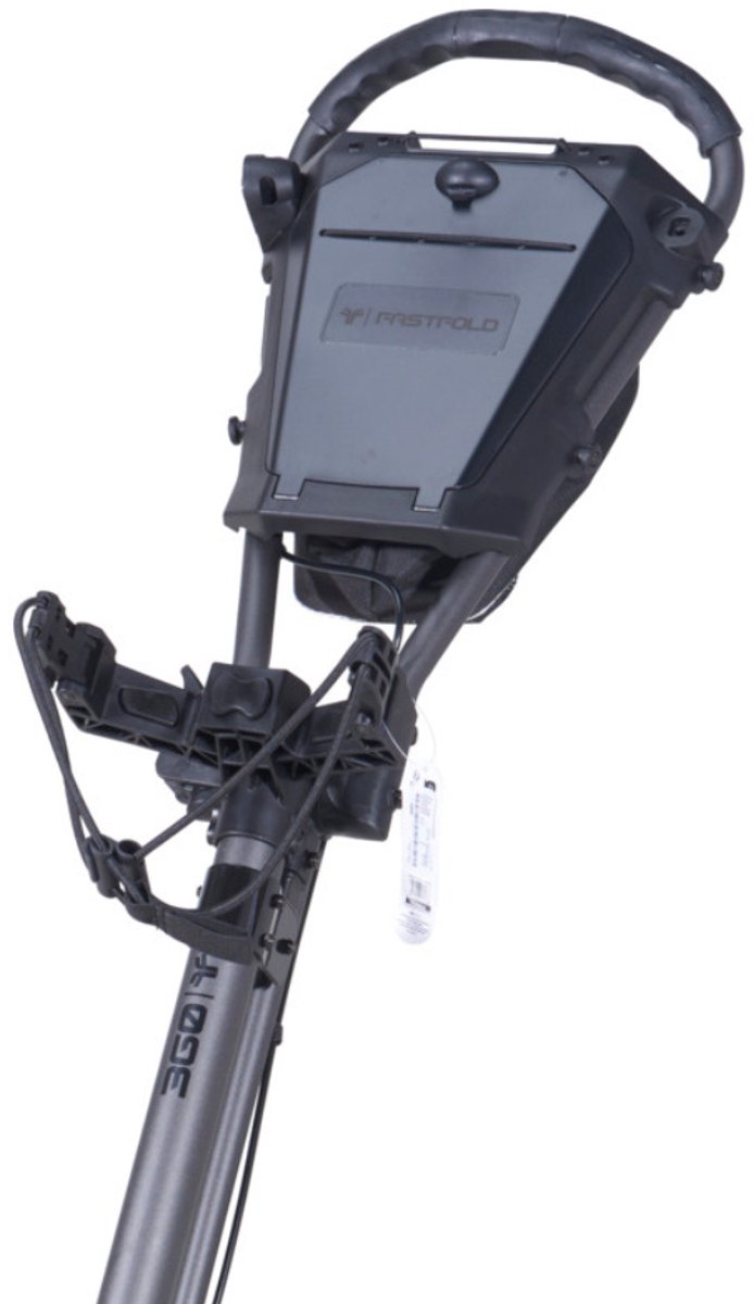 Fastfold 360 Golftrolley Glans Zilver Zwart van Merkloos — afbeelding 5