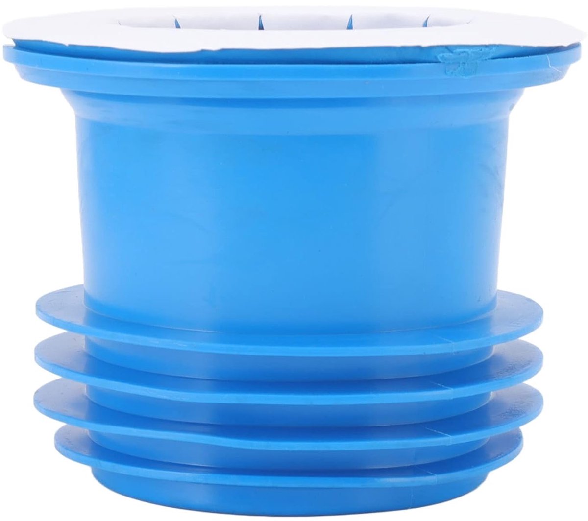 Toiletafdichtring - Rubberen pakking - Badkamer afdichten - Geurbestendig lekvrij - 1 Eenheid - Blauw
