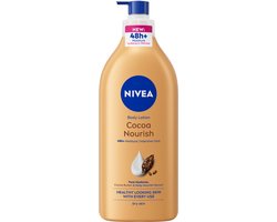 Nivea Cocoa Butter - Lichaamsbalsem - 625 ml - Diepe Hydratatie - Hyaluron en Cacaoboter