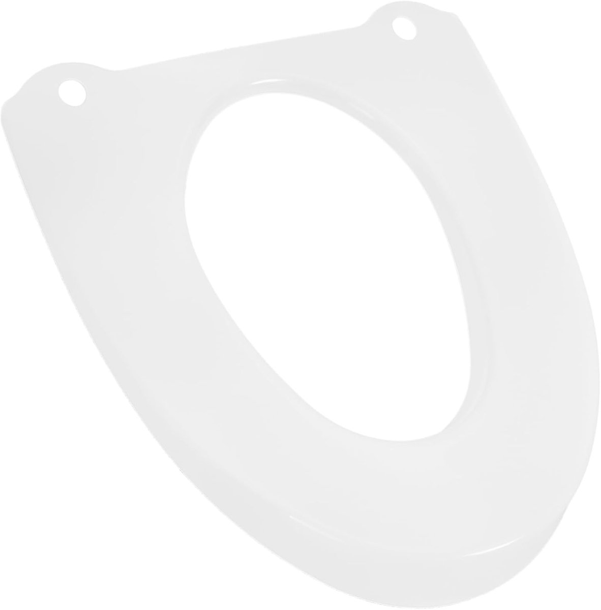 Toiletbrilhoes - Toiletzitting Kussen - Badkamer Comfort - Afneembaar En Wasbaar - 392 x 38 cm - Wit