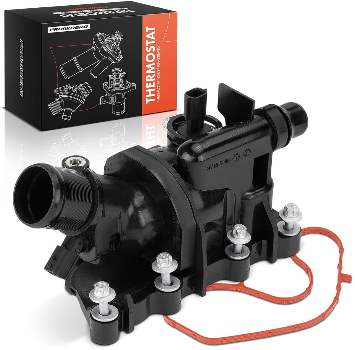 Motor Koeling Thermostaat - Motoronderdeel Vervanging - Motor Temperatuur Regeling - Directe Pasvorm - 21.5 x 15 x 10.5 cm