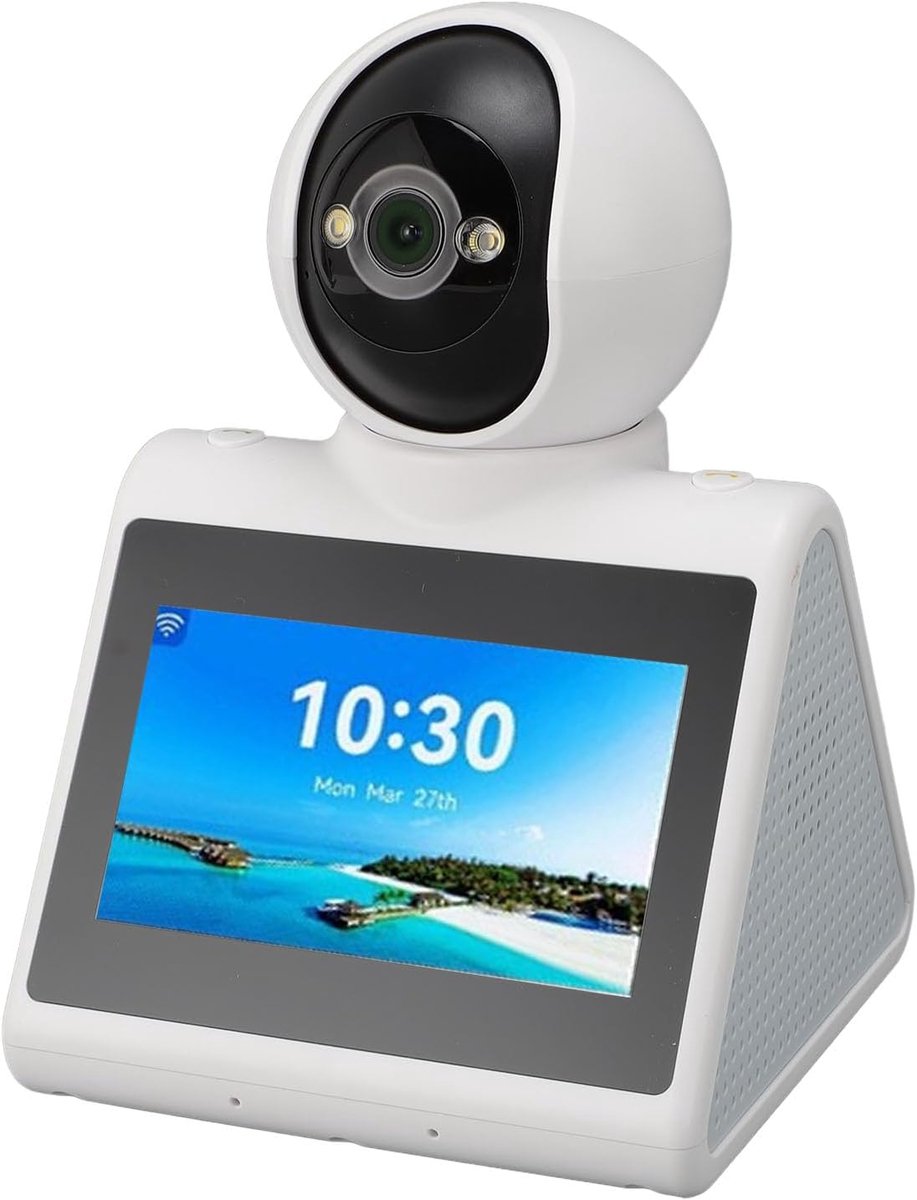Slimme Camera - Video Intercom - Familie Contact - Bidirectioneel Geluid - 4.3 Inch Scherm - Wit