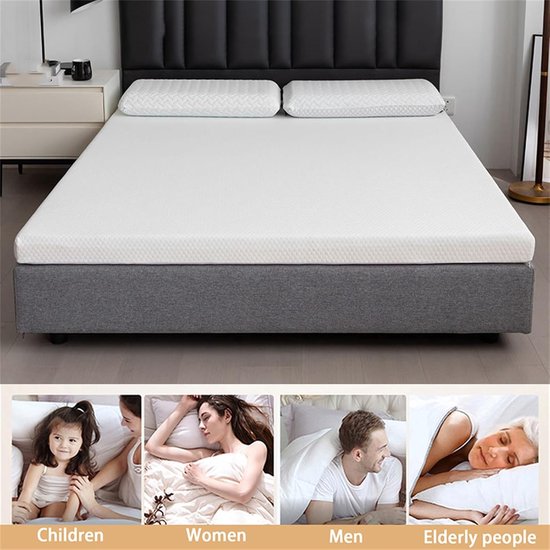 Japanse Vloerfuton - Dikke Tatami Mat - Comfortabel Slapen - Opvouwbaar En Draagbaar - 120x200cm - Niet Gespecificeerd — afbeelding 3