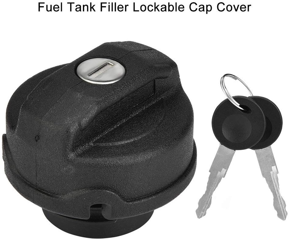 Dailygoods- Tankdeksel Gloednieuw - Benzinesluiting - 2 Sleutels - ABS-kunststof - Geschikt voor Kever 1947-2003 - Goede afdichting - Tanksluiting