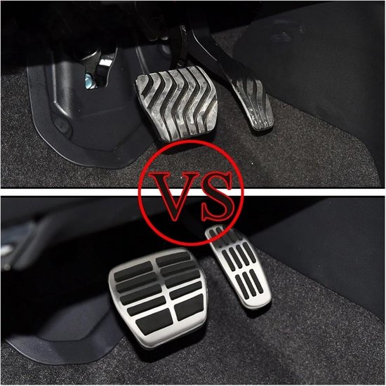 Pedaalhoezen Set - Gasrem Koppeling - Veilig Rijden - Antislip Oppervlak - Standaard Maat - AT — afbeelding 2