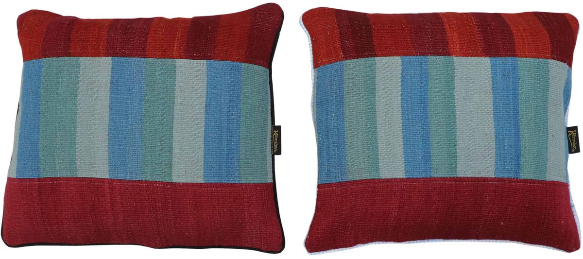 Handgeweven Kilim Kussenhoes