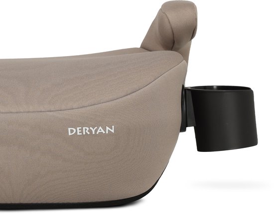Deryan Cody Basic I-Size Autostoel Zitverhoger ISOFIX - Truffle Nougat van Deryan — afbeelding 5