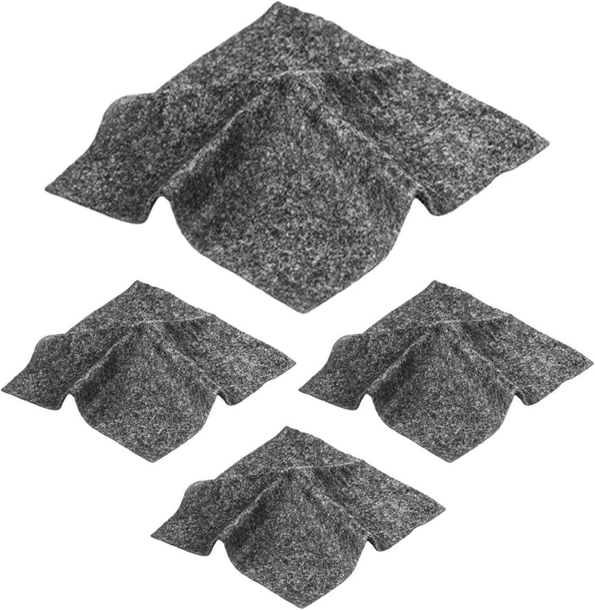 Auto Krasverwijderaar - Polijstdoekjes - Voertuigonderhoud - Nano Reflecterende Stof - 4 Stuks - Enkel