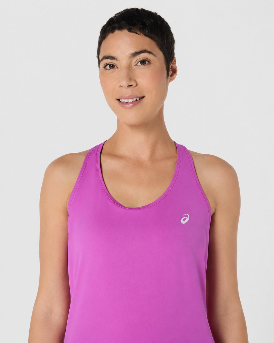ASICS Sport Basic Tank Sporttop – Bold Magenta Paarsroze Running Training
