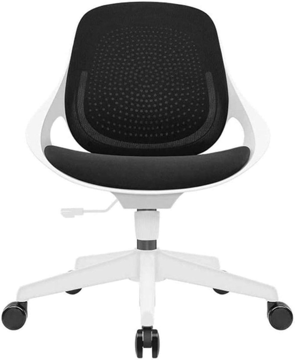 Bureaustoel - Computerstoel - Comfortabel Zitten - Dubbele Ergonomie - Verstelbaar - Zwart