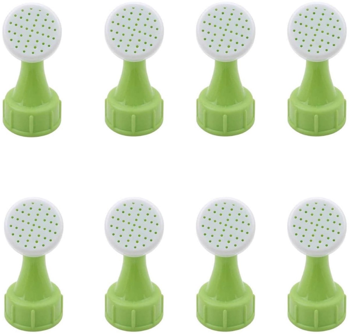 Dailygoods- Plantengietopzetstukken 8 Stuks - Sproeikop - Mini-gietopzetstukken - Irrigatiesproeier - Tuinieren - PP Kunststof - Groen