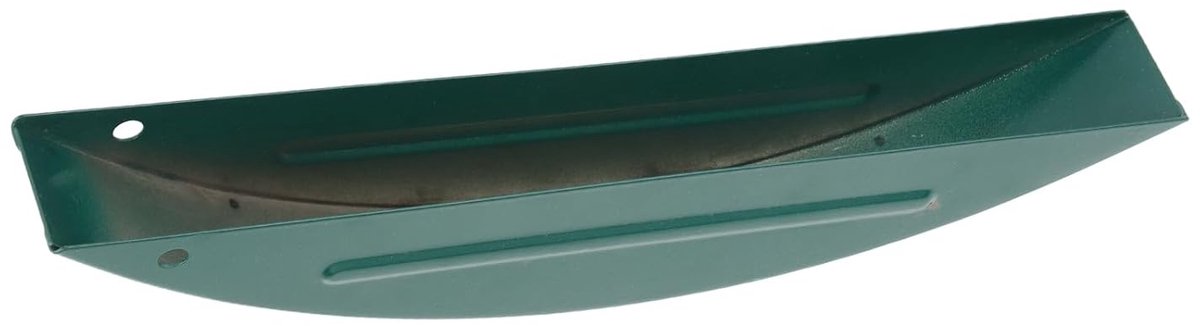 Zaagtafel Beschermkap - Stofkap Metaal - Stofvrij Werken - Dubbelwandige Constructie - 368 cm Lengte - Groen