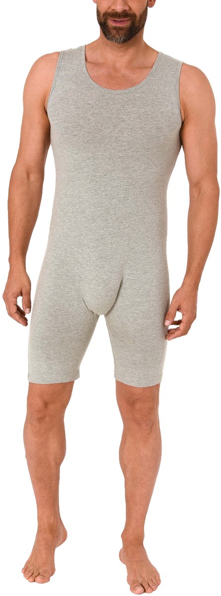 Unisex mouwloze zorgbody met rits op de rug