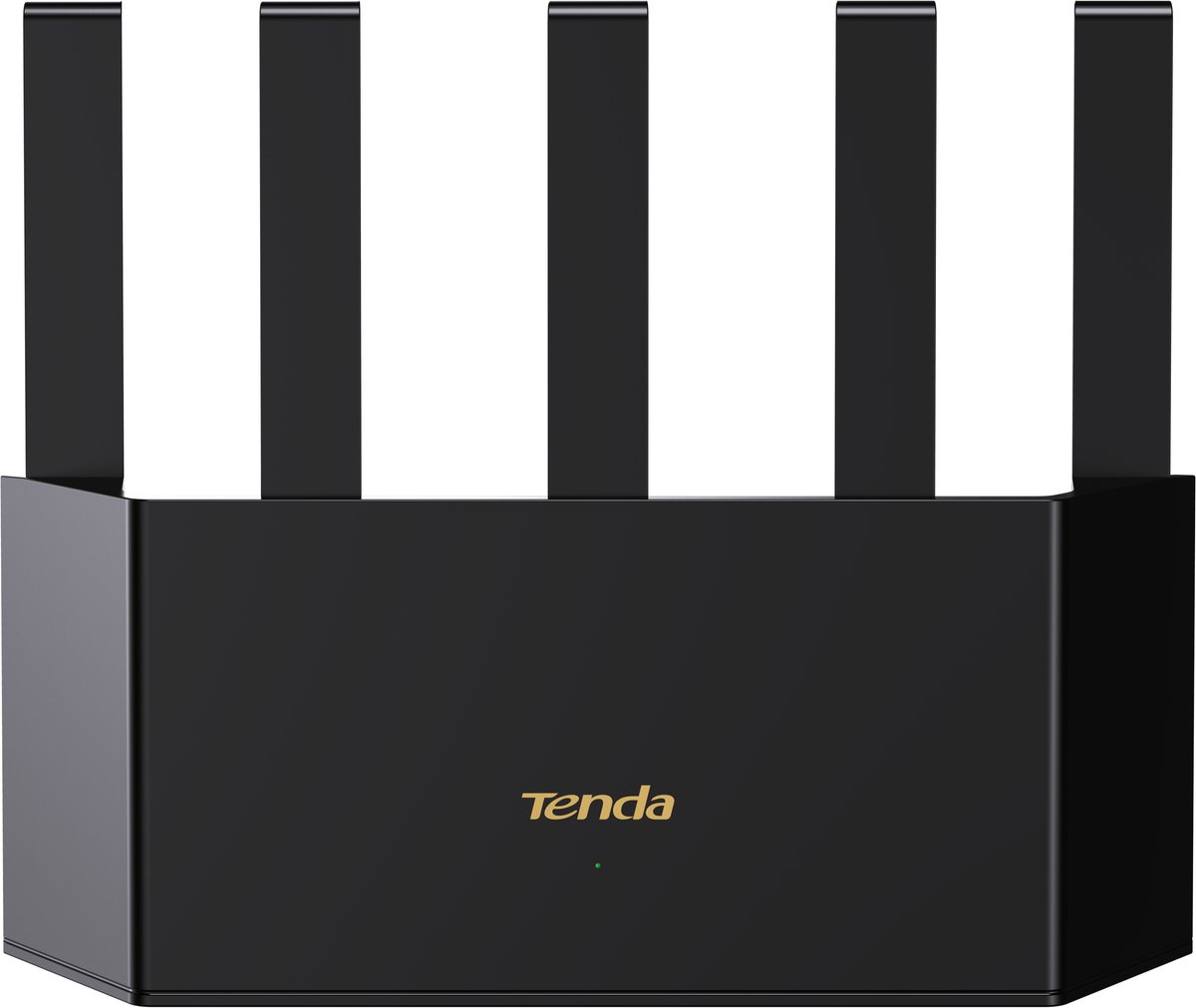 Tenda TX12L Pro Serie - WiFi 6 Router - AX3000 - Vier Kernen - Zwart