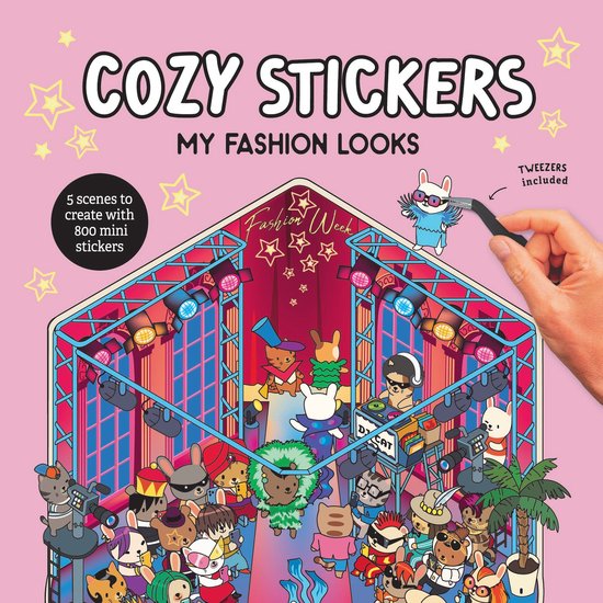 Cozy Stickers- Cozy Stickers: My Fashion Looks - cover