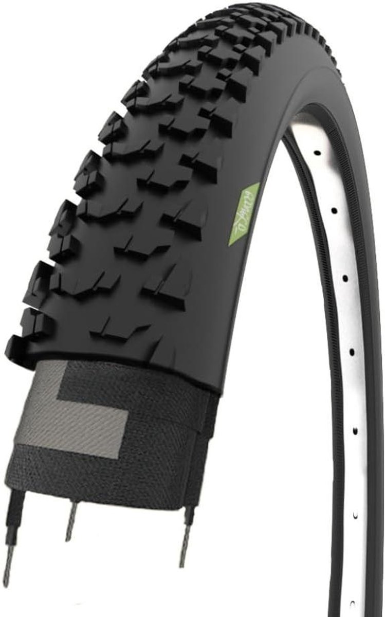 Fietsband - MTB band Buitenband - Mountainbiken - Lekbescherming - 24 x 195 inch - Zwart