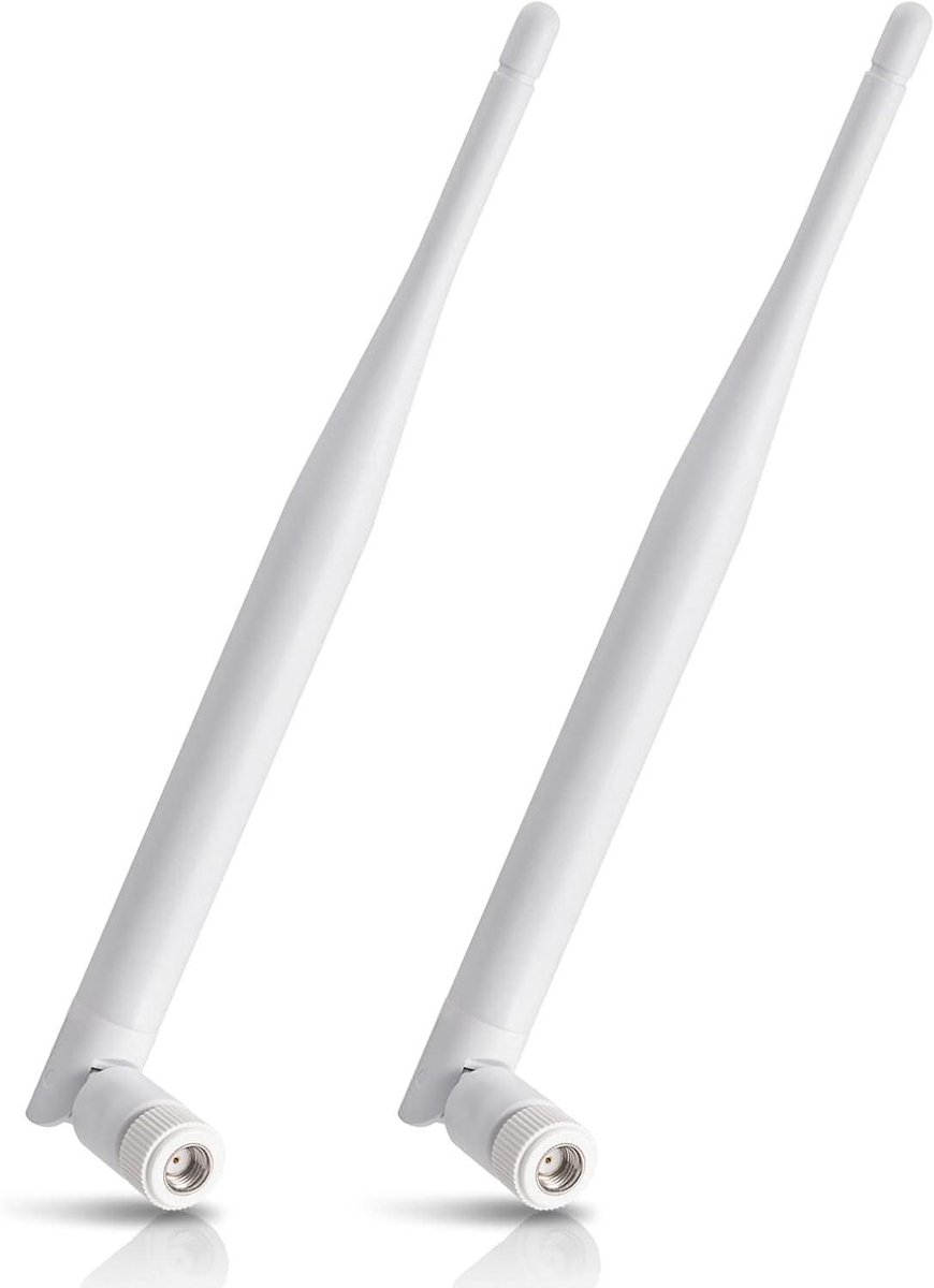 WiFi Antenne - Draadloze Antenne - Netwerk Verbeteren - Dual-Band Frequentie - 195 mm - Zwart