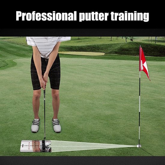 Dailygoods- Putting Spiegel - Corrector Houding - Training Hulp Voor Beginners - Acryl 30 x 14,8 cm - Schokbestendig - Versterkt Geheugenherstel - Golf Spiegel van Dailygoods — afbeelding 2