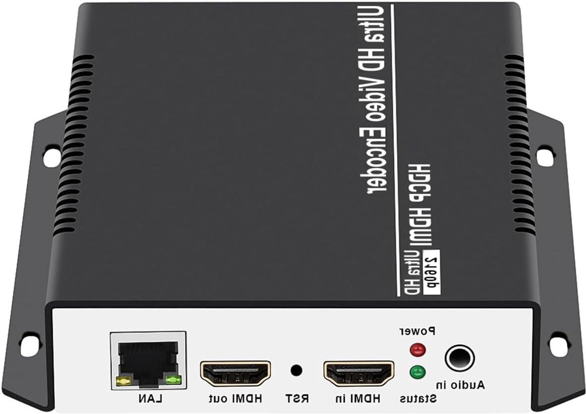 Video Encoder - IP Encoder Streaming Encoder - Live Streaming - 4 Videostreams Tegelijk