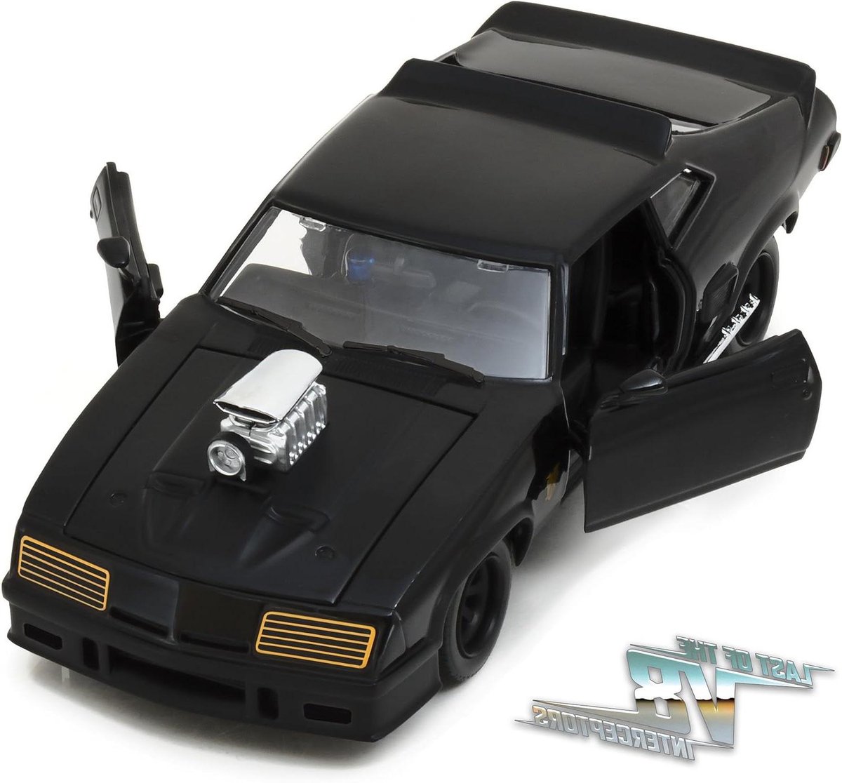 Ford Falcon XB Modelauto - V8 Interceptor Replica - Verzamelen - 1:24 Schaalgetrouw - 1:24 - Zwart