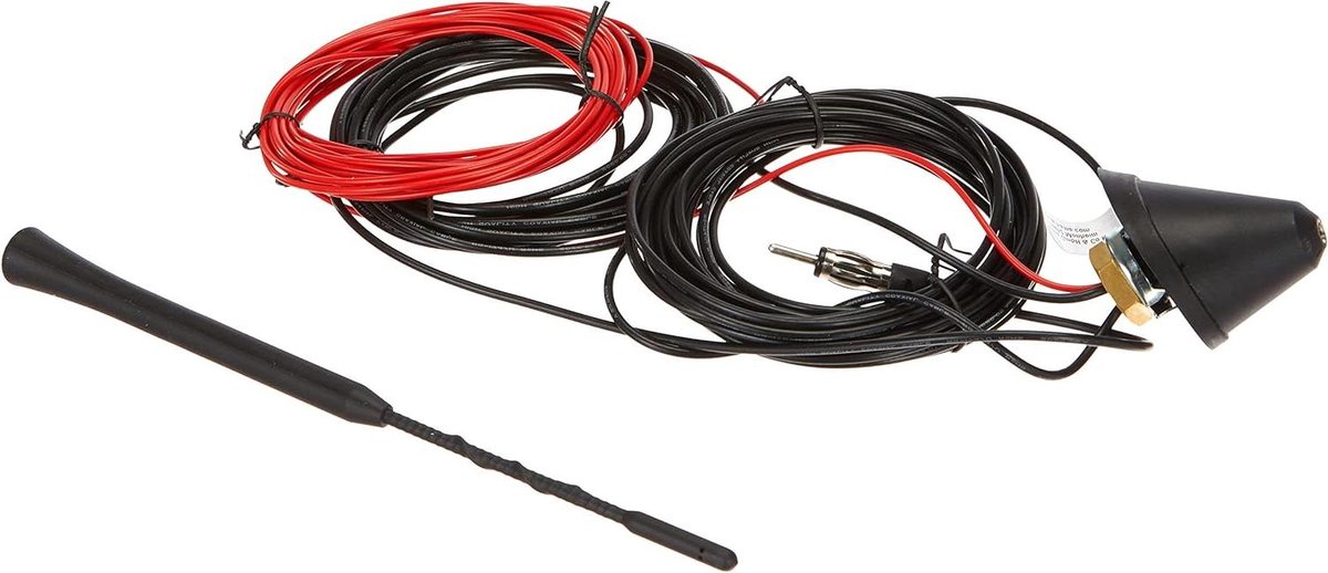 Auto Antenne - Radio Antenne - Digitale Radio Ontvangst - Versterkte Ontvangst - 23 cm - Zwart