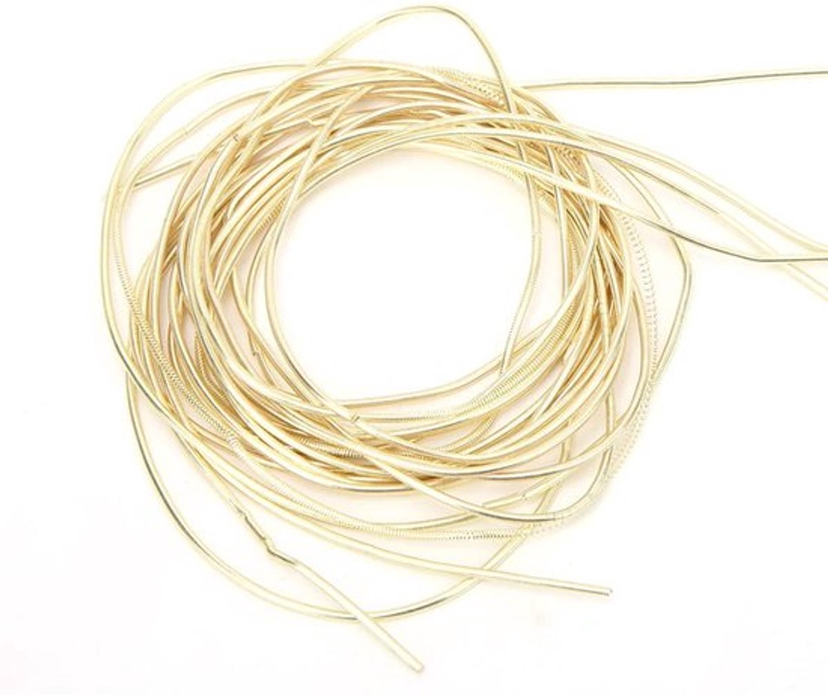 Dailygoods - Borduurkoord - Handmatig Naaien - Zandgoud