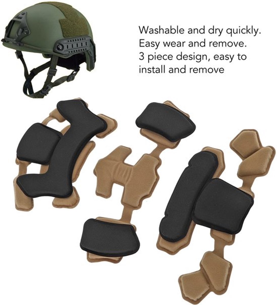Store_8 - Tactische helm wijzerplaat ophangsysteem - Comfortabele