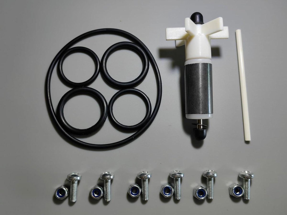 Waterpomp Rotor Reparatie Set - Pomp Onderdelen - Bubbelbad Onderhoud - Specifieke Afmetingen - 3.81 x 3.81 x 5.08 cm