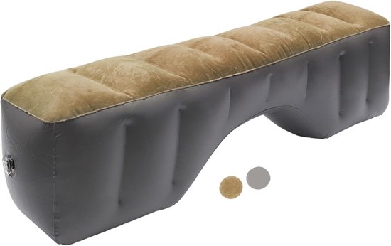ABSOPRO Auto Matras Slaapmat Opblaasbaar Bed Voor Dutjes Reizen Bruin Grijs — afbeelding 4