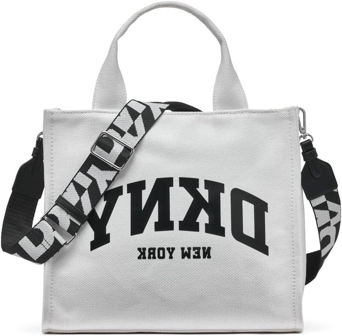 Hadlee Medium Tote - Schoudertas Dames - Dagelijks Gebruik - Afneembare Crossbodyband - 33 x 25 cm - Wit