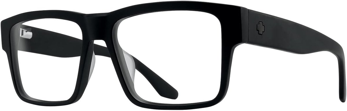 Cyrus Optische Bril - Montuur - Dagelijks Gebruik - Mat Zwart - 2.54 cm - Zwart