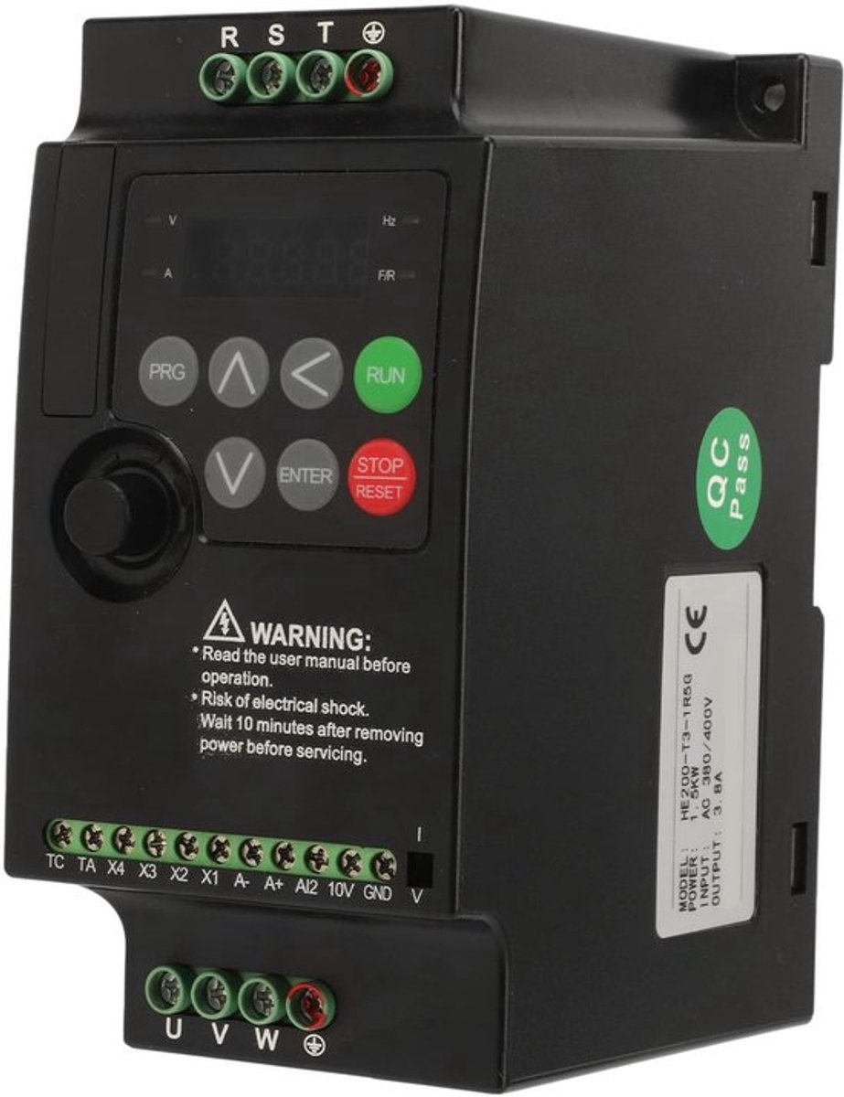 Dailygoods - Frequentieregelaar - 1,5 KW - Variabele