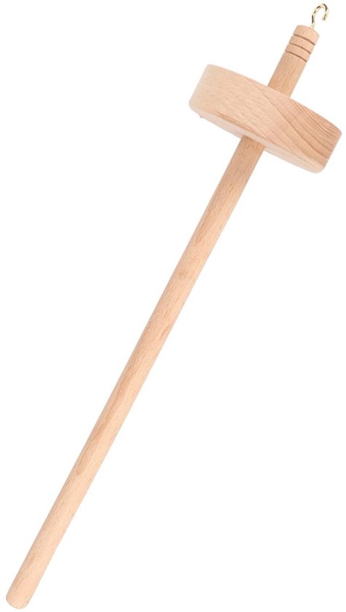 Jhubersproducts - Garenspindel Wol - Houten Drop Spindel
