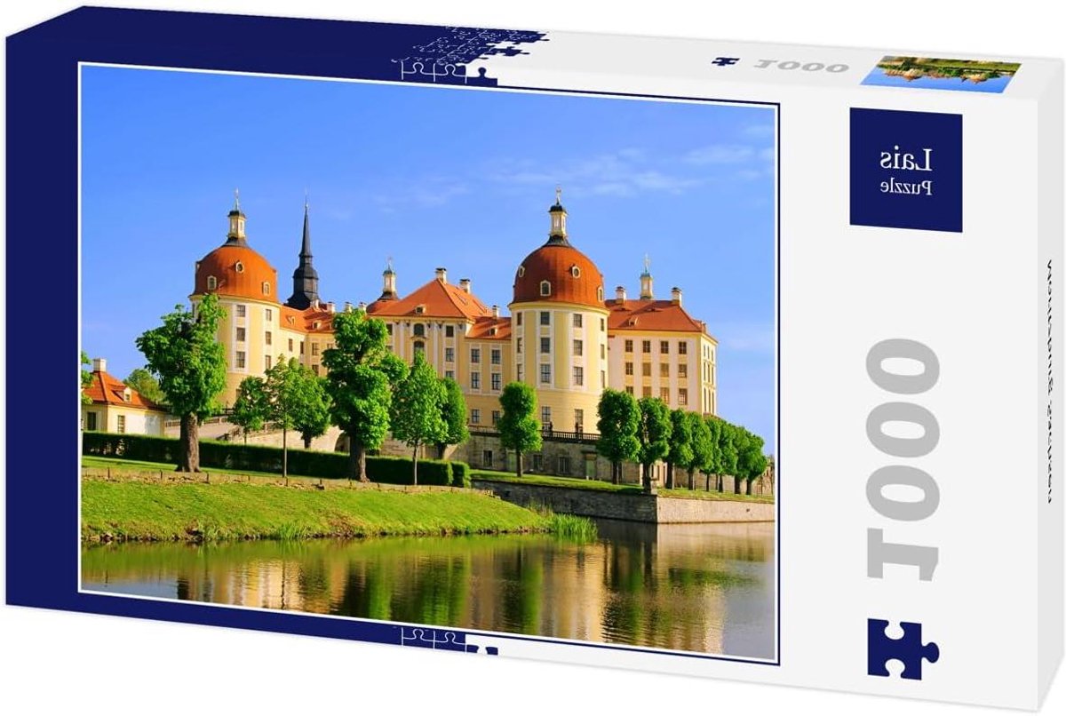 Puzzel Kasteel - Legpuzzel 1000 stukjes - Ontspanning thuis - Gedetailleerd landschap - 1000 stukjes - Multicolor