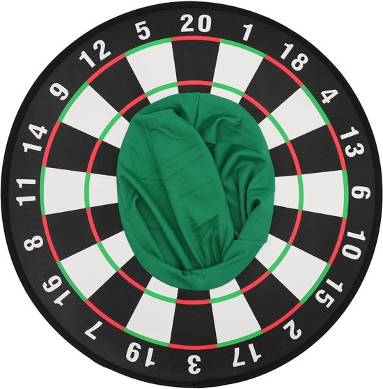 Dartbord Hoed - Verkleedkostuum Sportaccessoire - Feestelijke Gelegenheden - Dubbelzijdig Ontwerp - 43cm Hoog - Niet Gespecificeerd — afbeelding 5