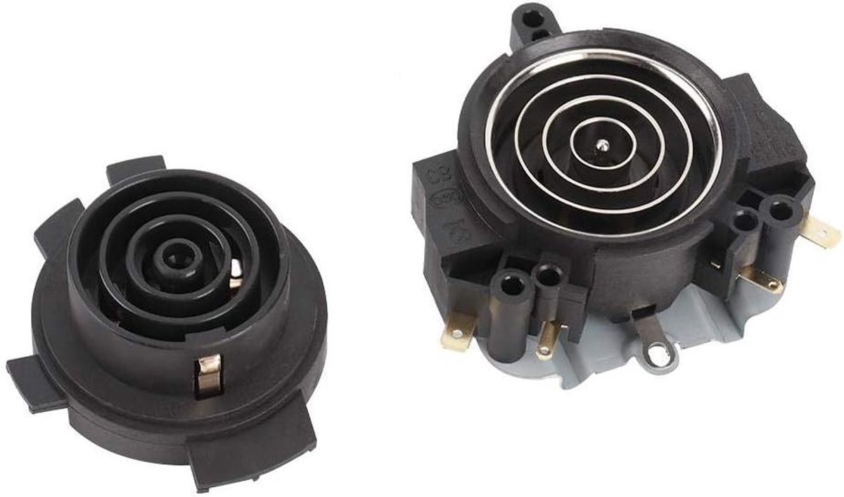 Thermostaat Schakelaar - Kettle Onderdeel - Apparaat Reparatie - Hittebestendig Materiaal - 65 x 55 x 25 mm - Zwart