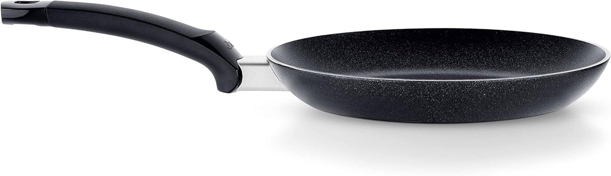 Pannenkoekenpan - Crepepan Omeletpan - Gevoelige Gerechten Bakken - Langdurige Anti-aanbaklaag - 24 cm - Zwart