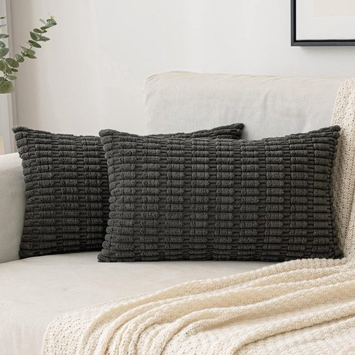 Decoratieve Kussenhoezen - Sierkussens 50x50 cm - Compatibel met
