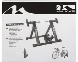 Fietstrainer Rollen - Indoor Trainer Hometrainer - Fietsen Trainen - Opvouwbaar Ontwerp - 26-29 inch - Zwart