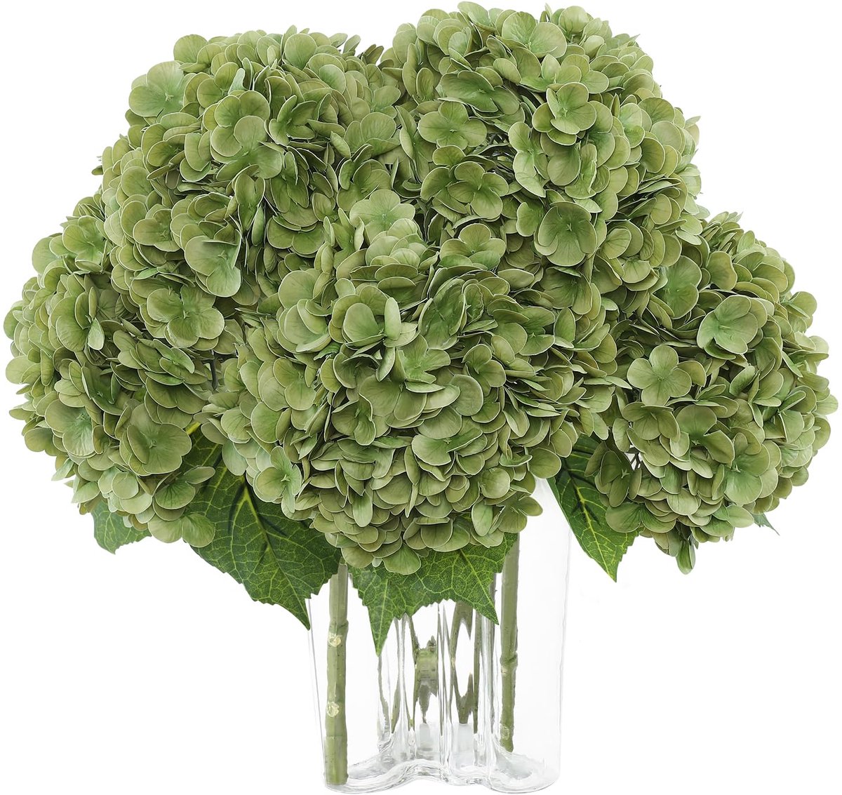 Kunsthortensia-bloemen, realistisch gevoel, voor bruiloft, feest, kantoor, woondecoratie