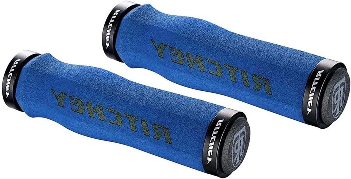 Stuurgrepen - Handvatten Fiets - Comfortabel Fietsen - Dubbele Vergrendeling - 129mm - Koningsblauw