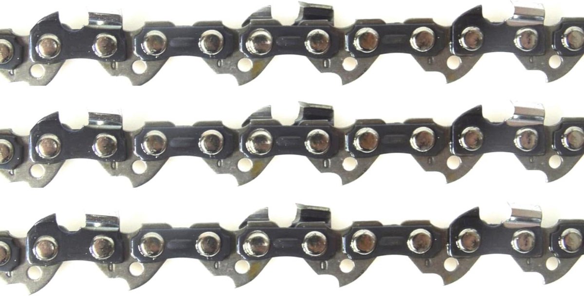 Zaagkettingen Set - Kettingzaagbladen Reserveonderdelen - Tuinonderhoud - Robuust Staal - 60 cm 84 schakels - Metaal